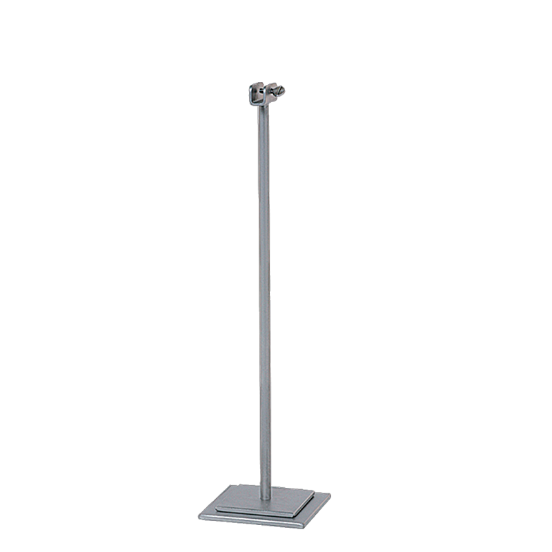 Steel Grey Table Number Stand H 31cm