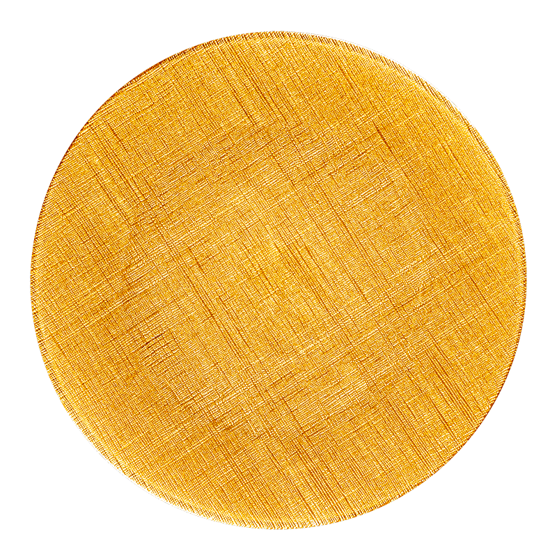 Strass Charger Plate Gold Ø 32 cm