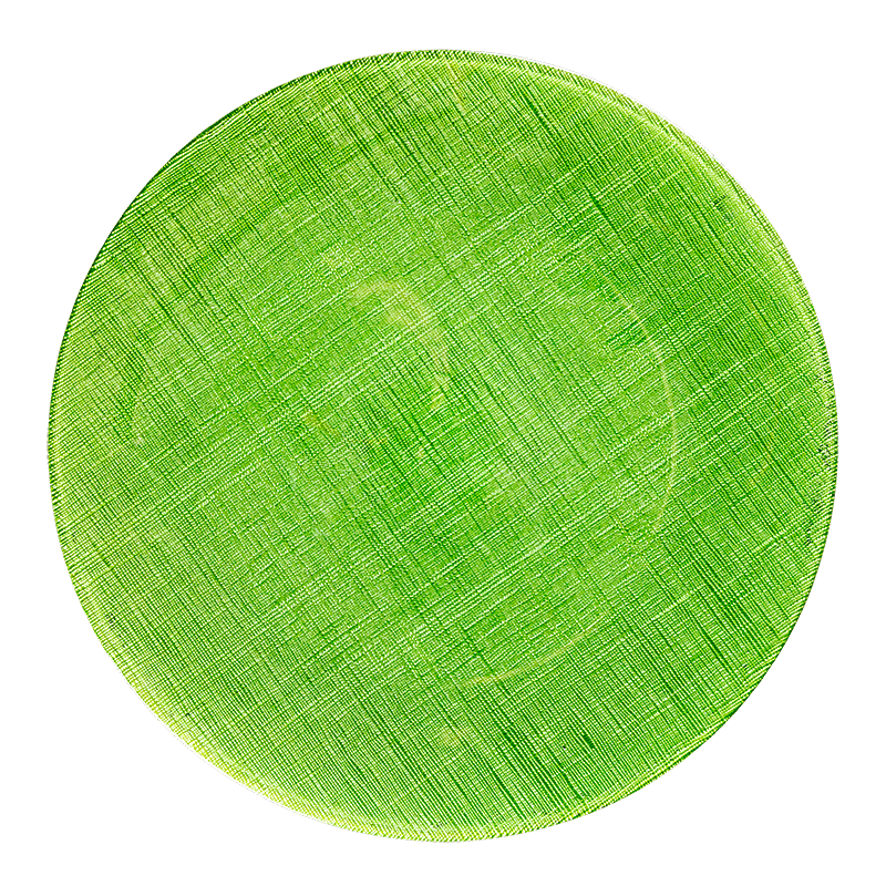 Presentation Plate Green Ø 32 cm