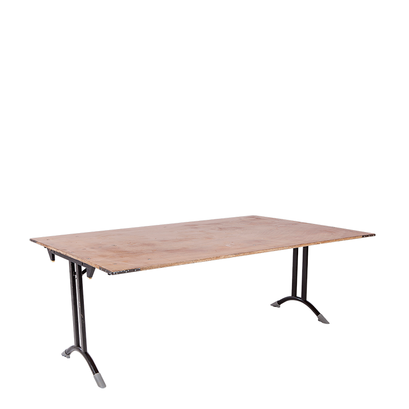 Trestle table 6.5ft x 4.3ft