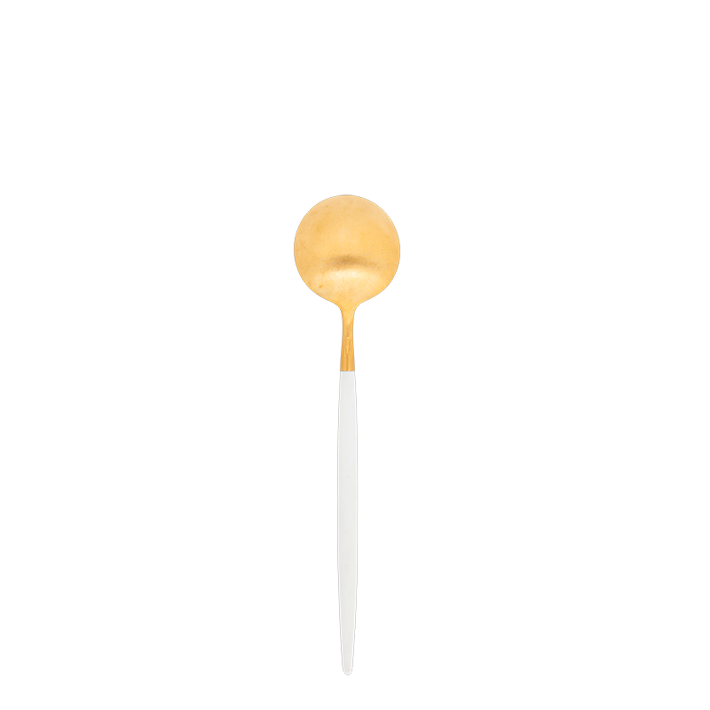 Cutipol white and gold  Dessert Spoon