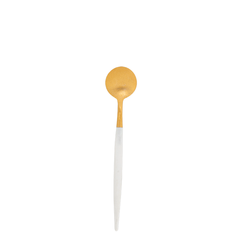 Cutipol white and gold Teaspoon