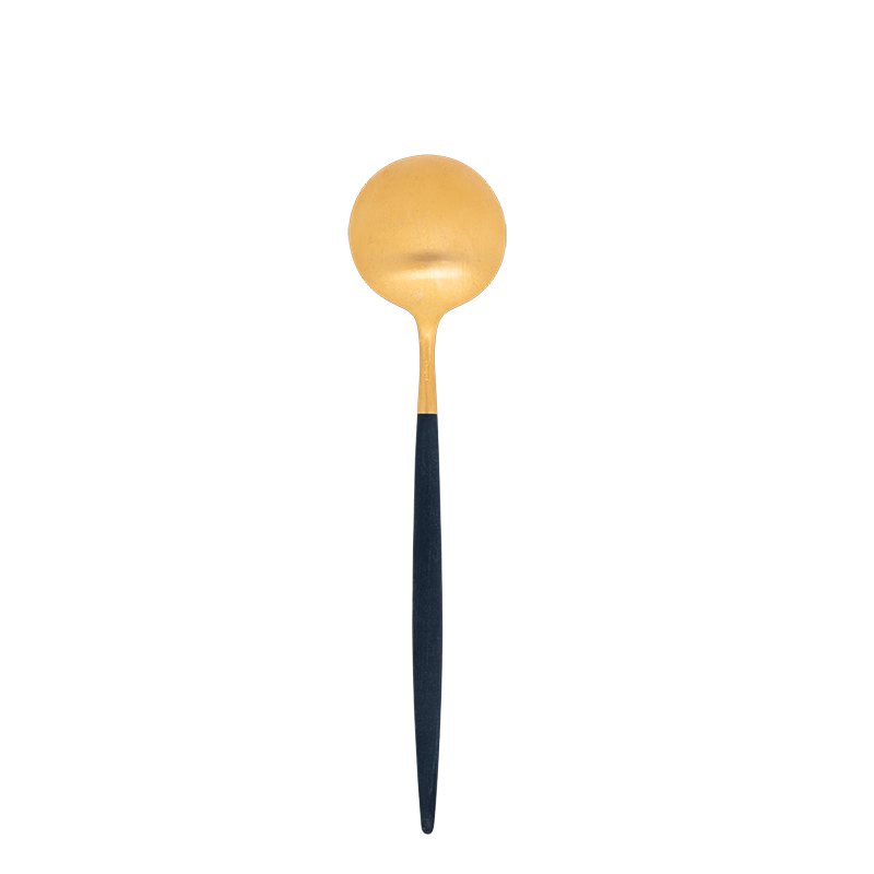 Cutipol blue and gold spoon