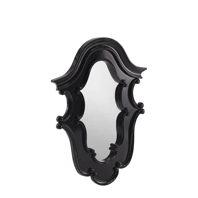 Baroque Mirror in Black