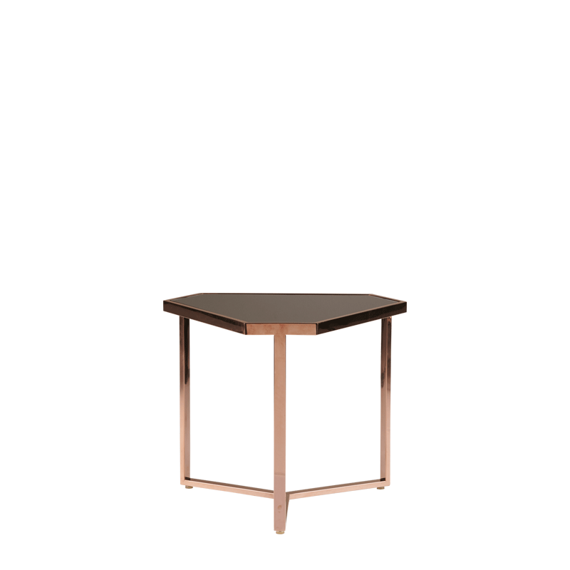 Cognac Occasional Triangle Table