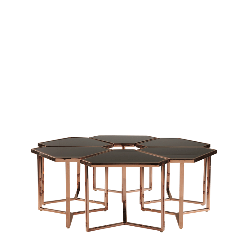 Cognac Triangle Mix D Drinks Table
