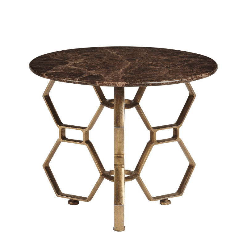 Tide Coffee Table with Marble Top