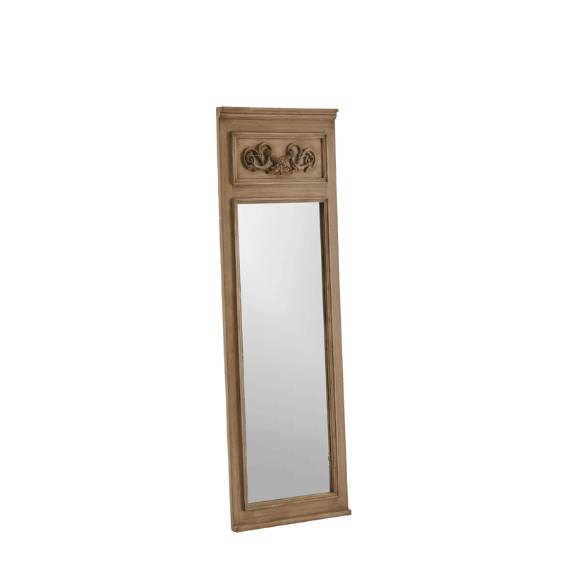 Belgravia Mirror Small in Taupe