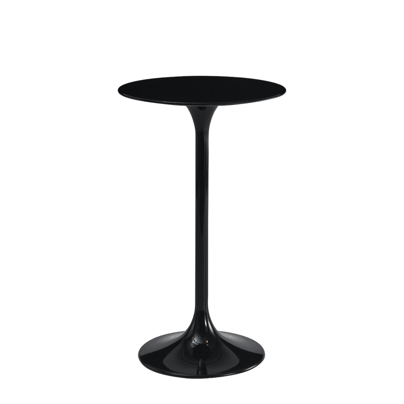 Tulip Jayne Poseur Table in Black
