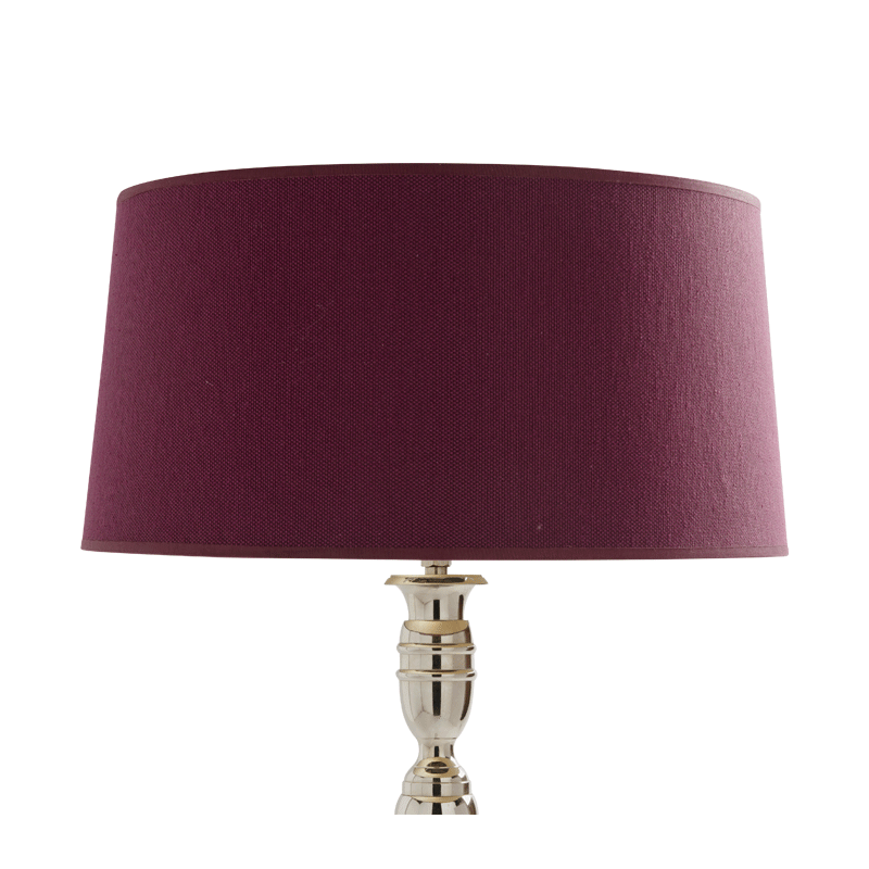 Rotanda Lamp Shade in Burgundy