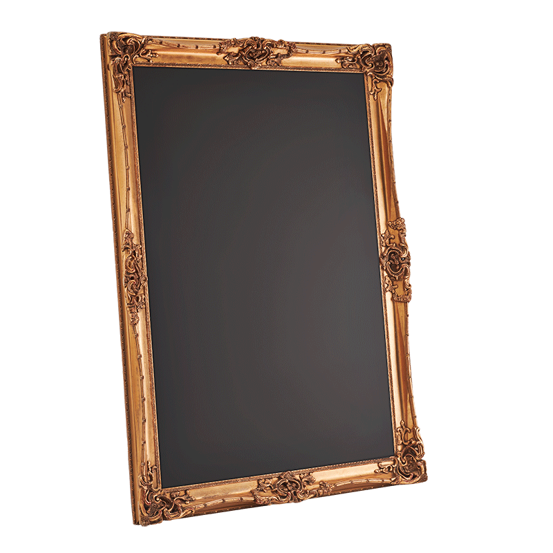 Versailles Gold Chalkboard