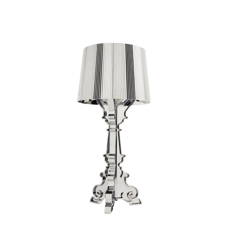 Bourgie Lamp in Silver