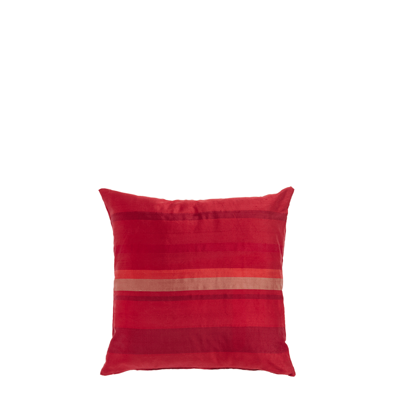 Red Striped Cushion