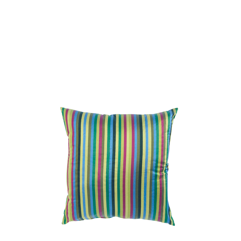 Mix Clour Striped Cushion
