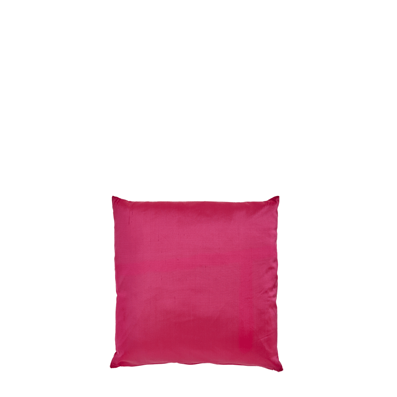 Magenta Silk Cushion