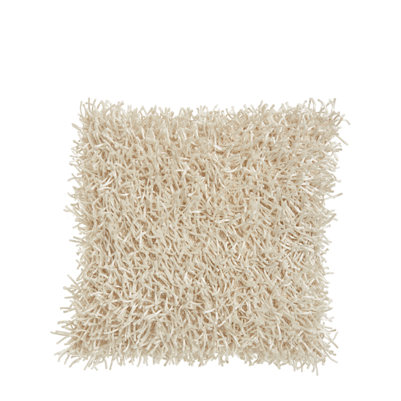 Soft White Hair Cushion