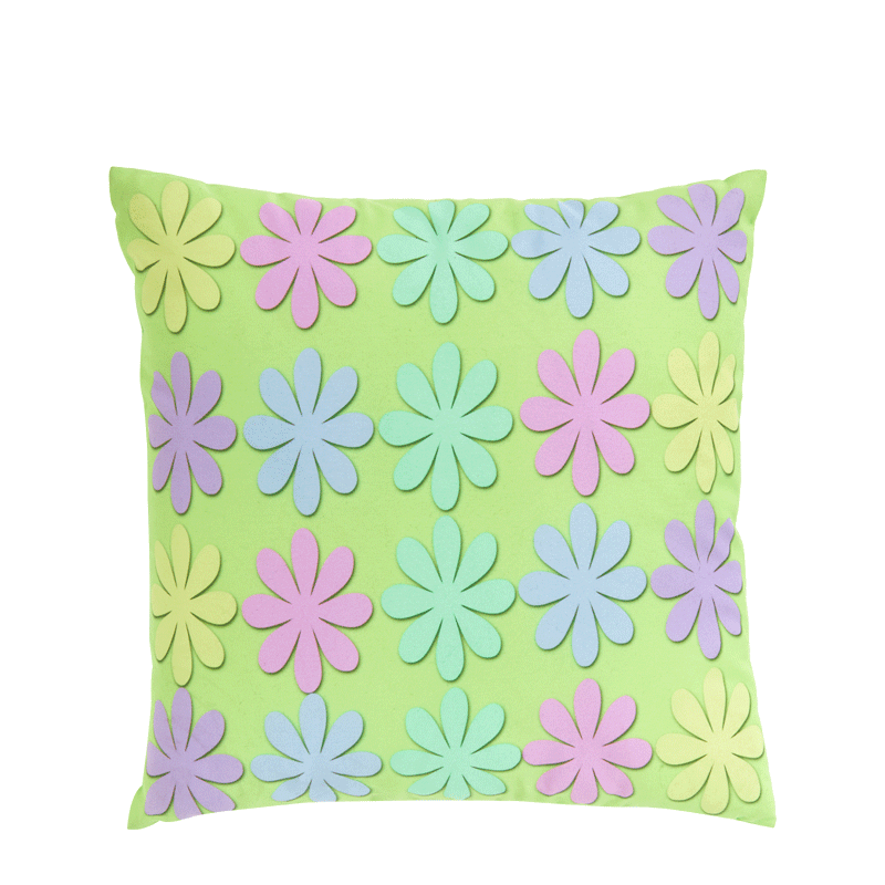 Cushion with Daisy Design