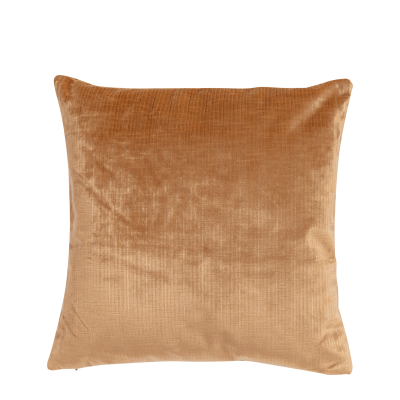 Orange Velvet Cushion