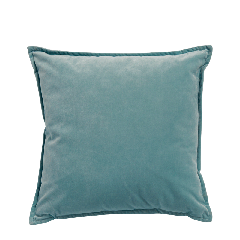 Light Blue Velvet Cushion