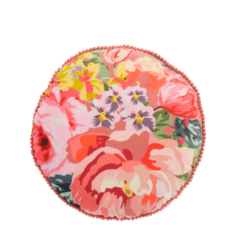 Cushion with Floral Print
