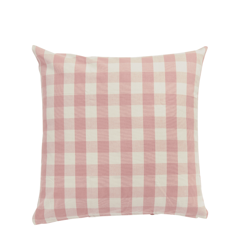 Pink Vichy Cushion