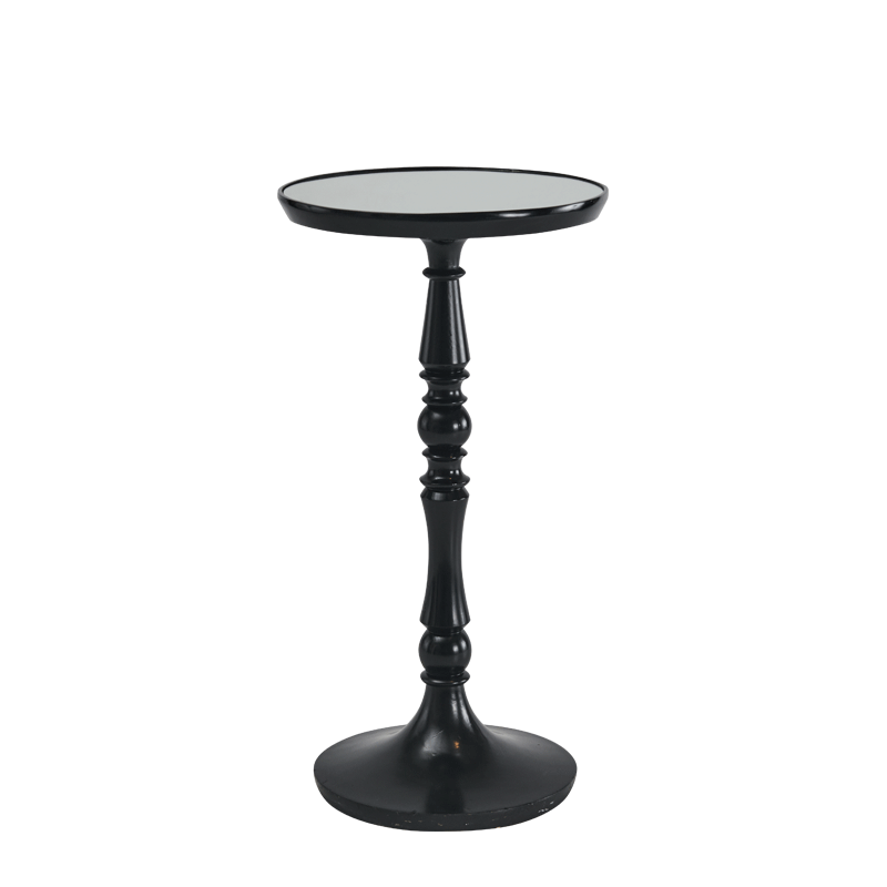 Baroque Poseur Table in Black