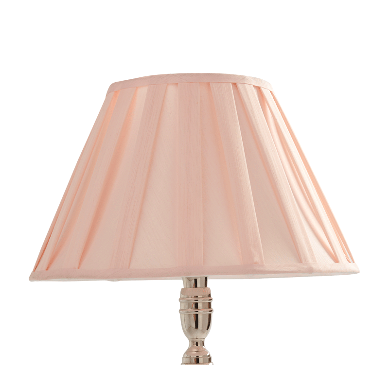 Stripes Lamp Shade Pleated in Pink 16