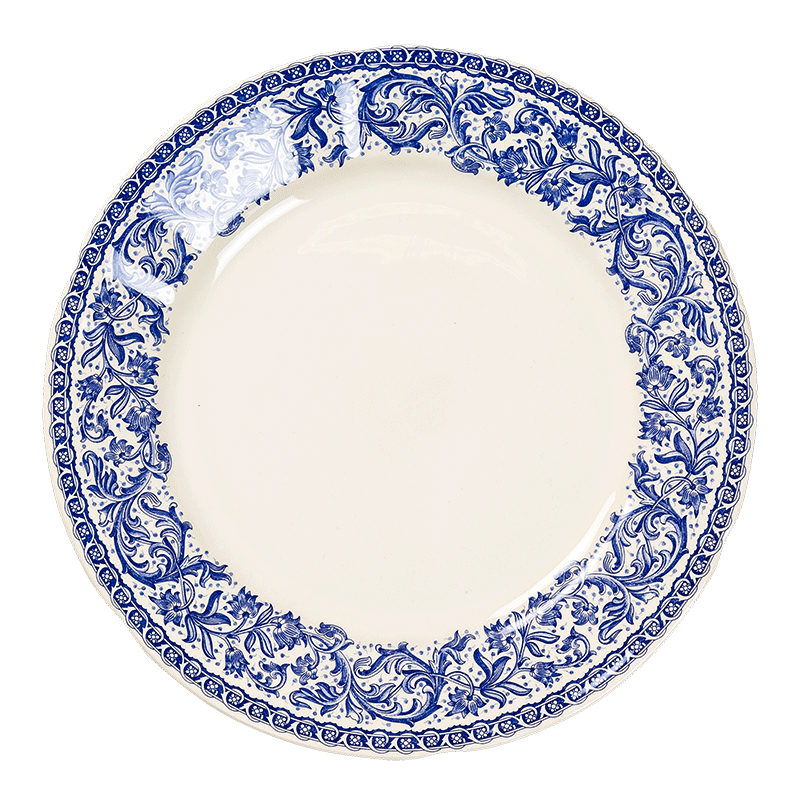 Gien blue dinner plate Ø 27,5 cm