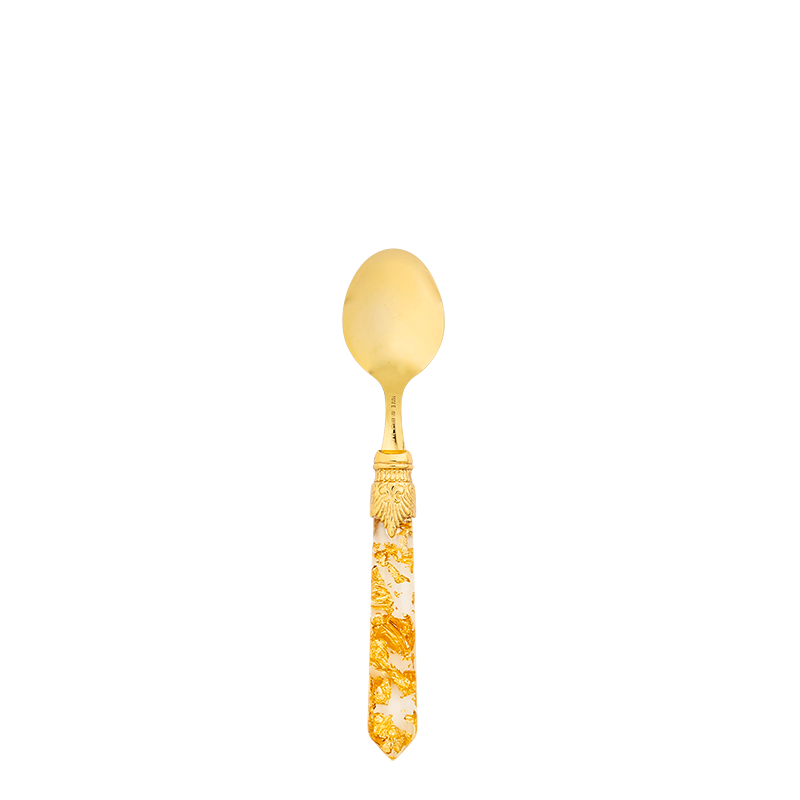 Gold confetti Teaspoon