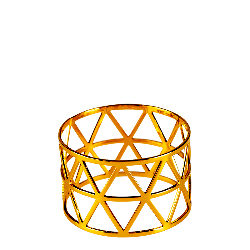 Triangle napkin ring