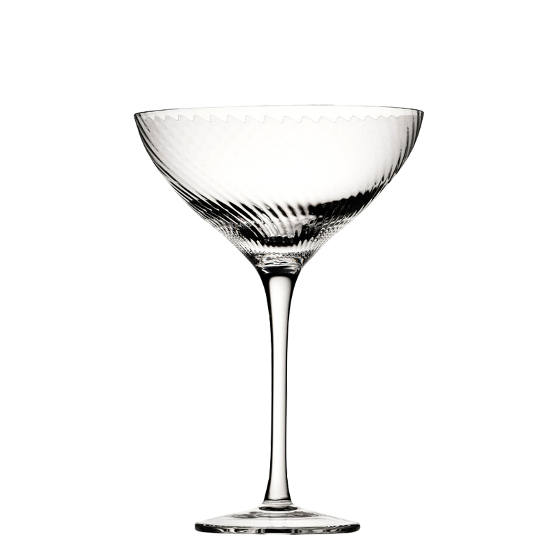 Hayworth Twisted Coupe Glass