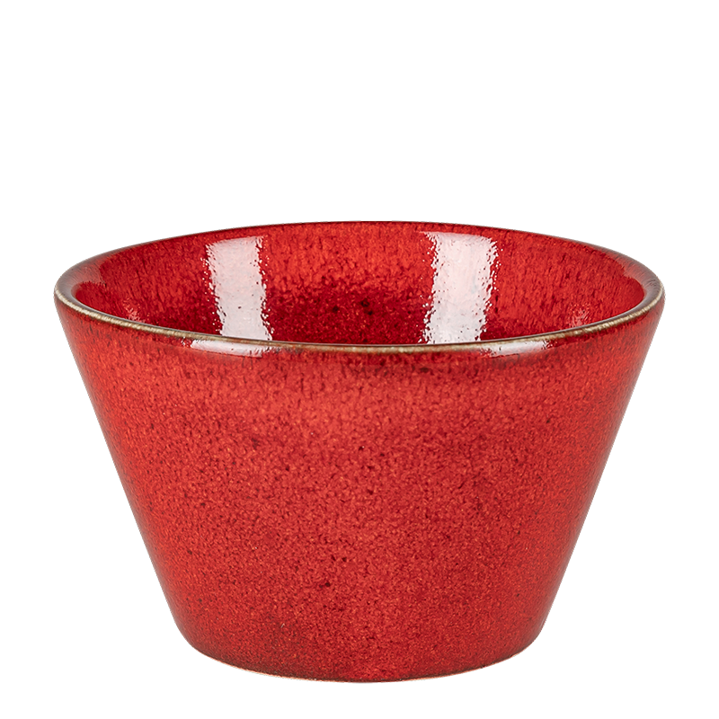 Red Basque Bowl H 6,5 cm Ø 11 cm 27 cl