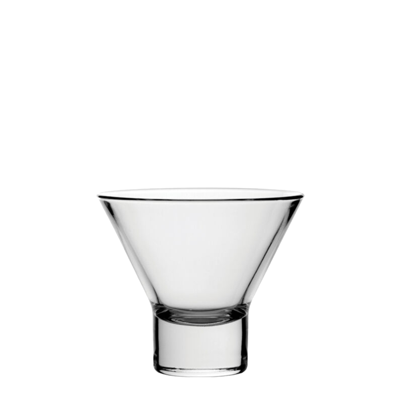 The Stemless Parker Martini Glass 22 cl