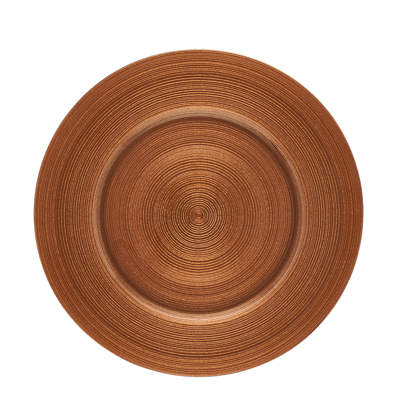 Mia Bronze Charger Plate