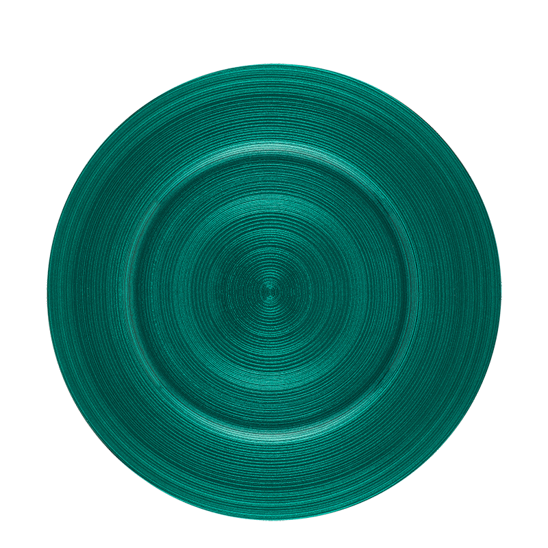 Mia Emerald Charger Plate