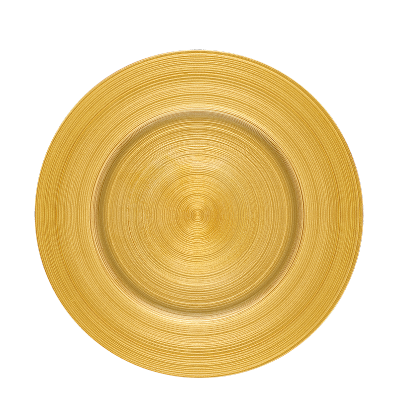 Mia Gold Charger Plate
