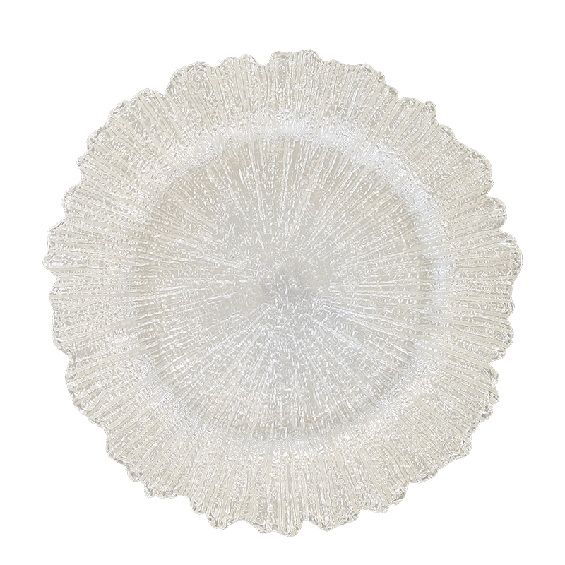 Savannah Pearlescent Charger Plate