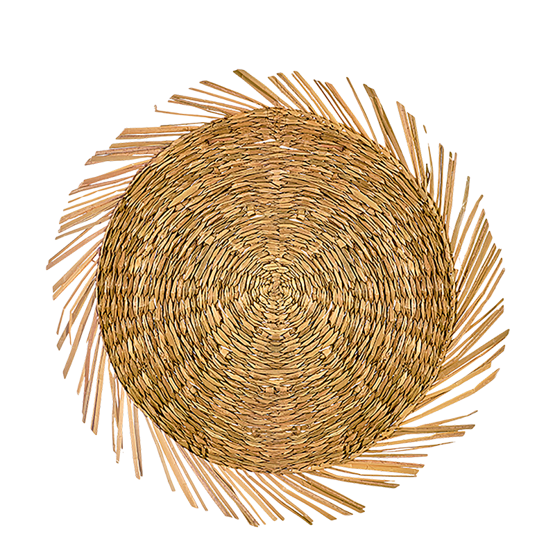 Siyam Rattan charger plate