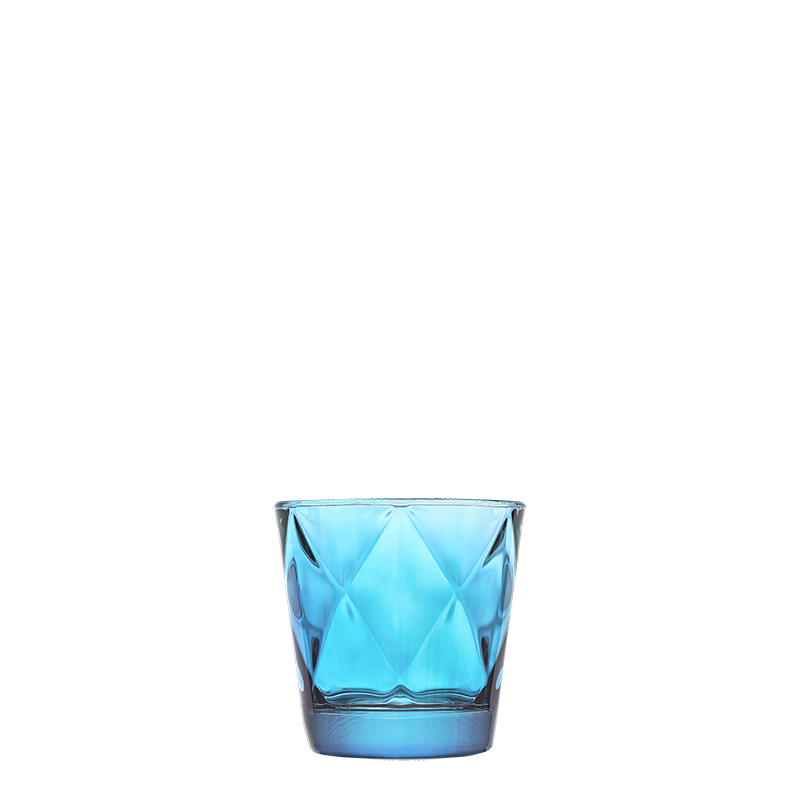 Harlequin Tumbler Blue