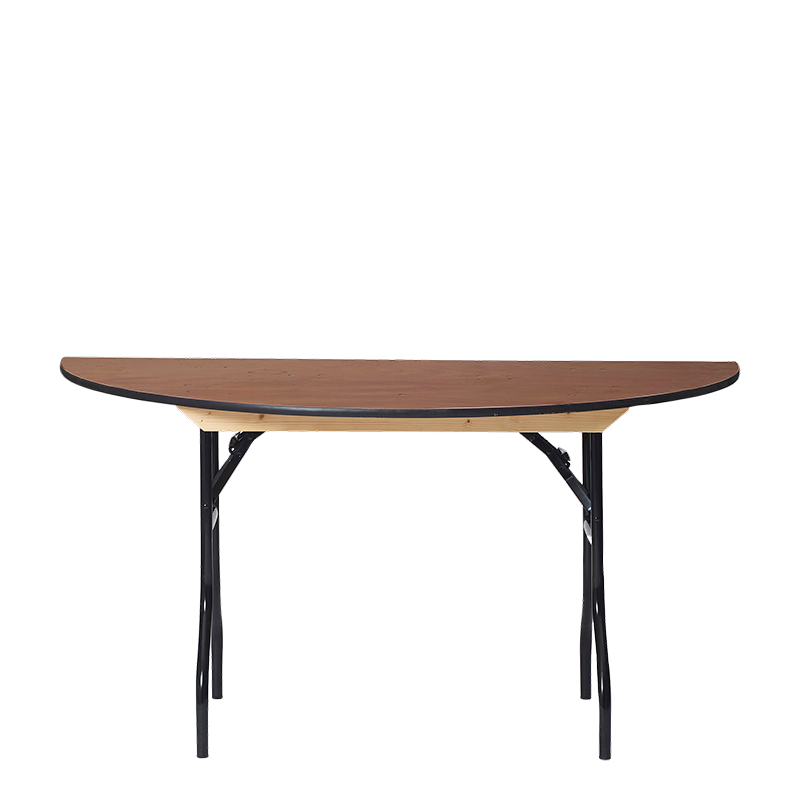 Half Moon Trestle Table 5ft