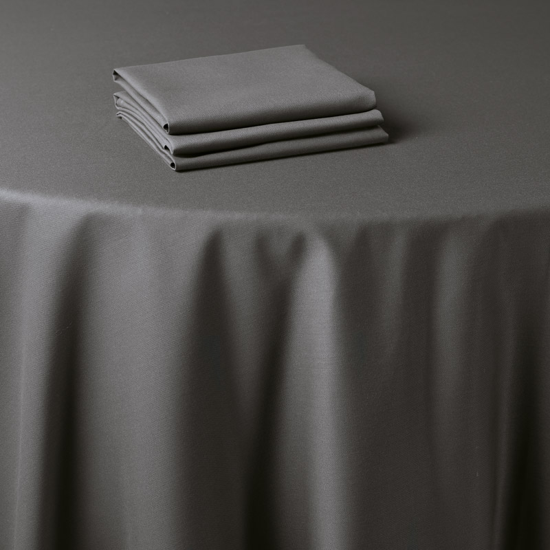 Timeless 229 x 366 cm Rectangular Grey Tablecloth