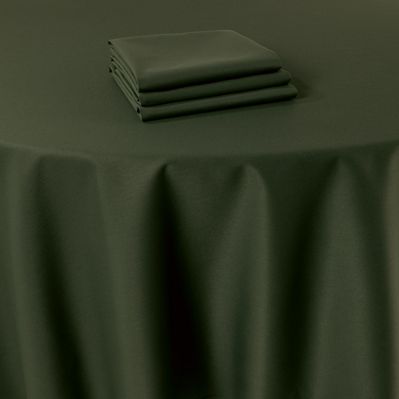Timeless 229 x 366 cm Rectangular Forest Green Tablecloth