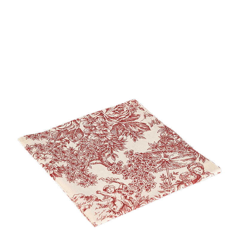 Red Duveens Napkin
