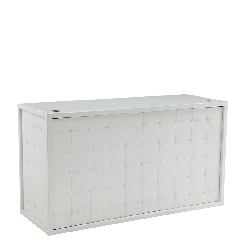Unico DJ Booth with White Frame