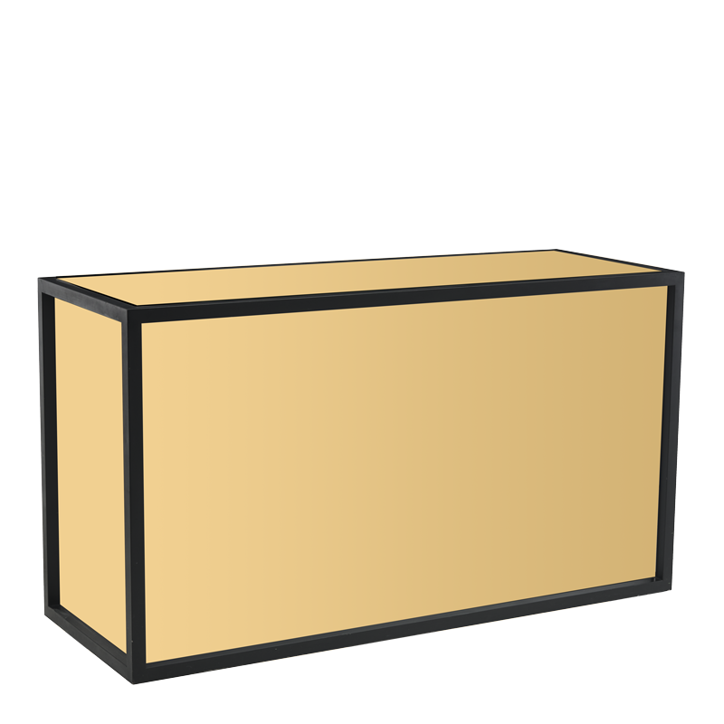 Unico Rectangular Bar with Black Frame