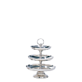Cake Stand 3 Tiers H 47 cm, Trays Ø 35, 30 and 26 cm