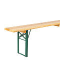 Wooden Bench Wood 25 x 220 cm H 47 cm