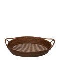Louisiana oval tray with handles 46 x 69 cm