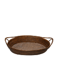 Louisiana oval tray with handles 46 x 69 cm
