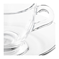 Vague coffee cup and saucer 7 cl